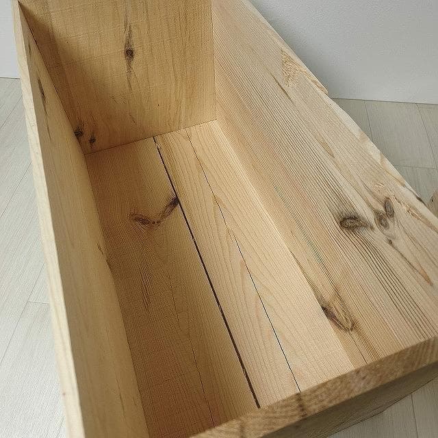 《訳アリ持ち手無しりんご箱》６箱セット 訳ありりんご箱　新品未使用ですが訳アリ