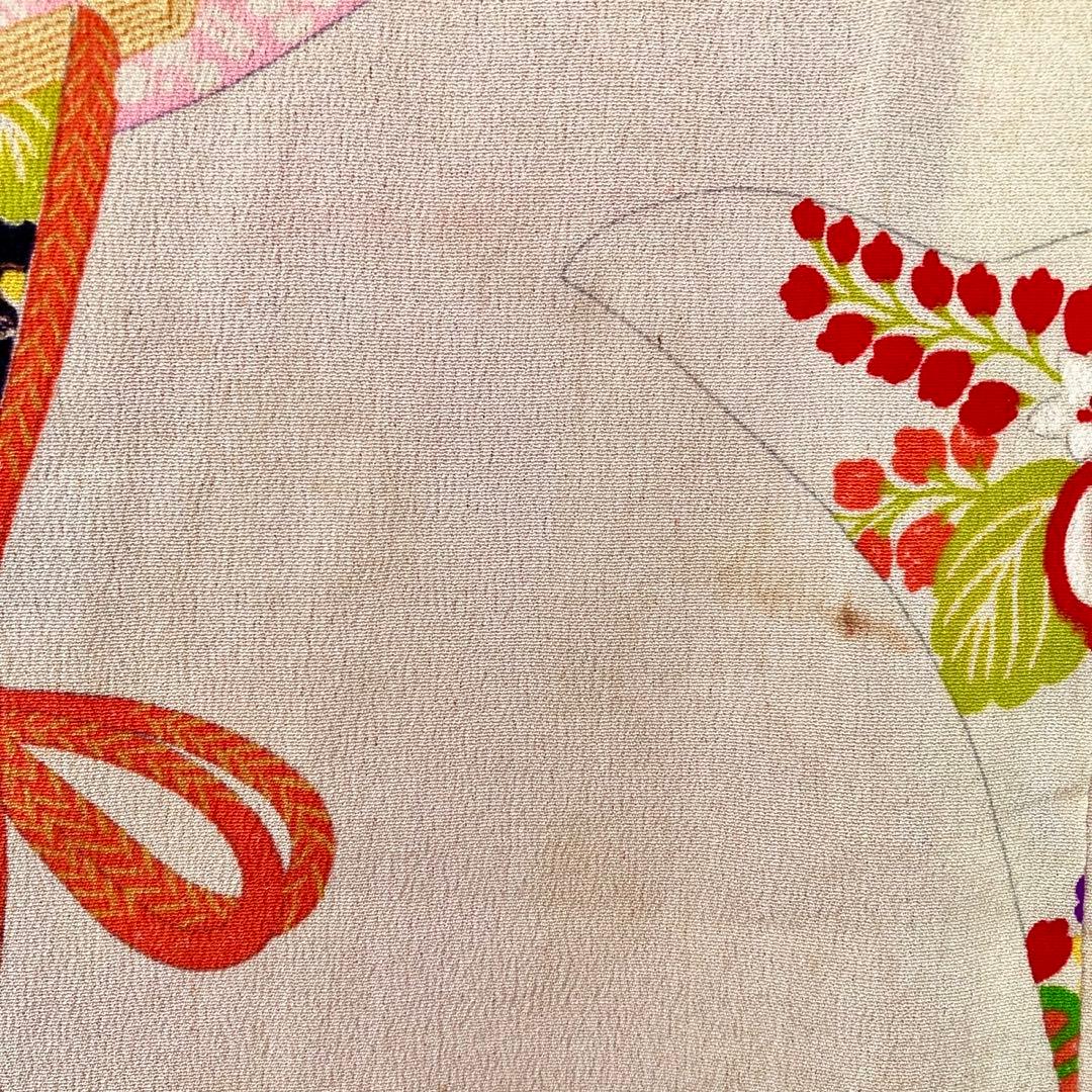 アンティーク女の子 子供着物 七五三 アンティーク着物 NO5