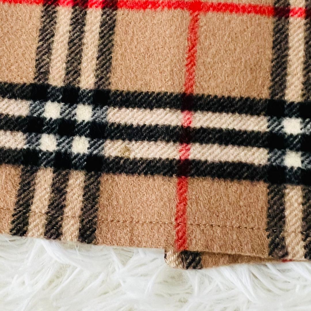 Burberrys ウール ラップスカート ノバチェック　ベージュ