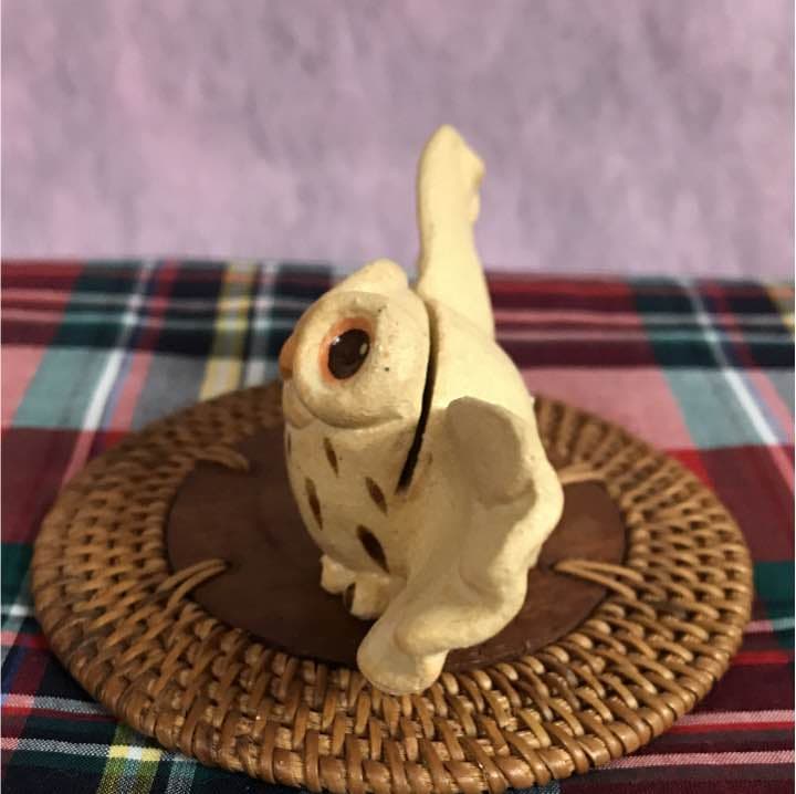 最終価格・かわいい  ♪  ふくろうの置物♡作家さんの手作り♡