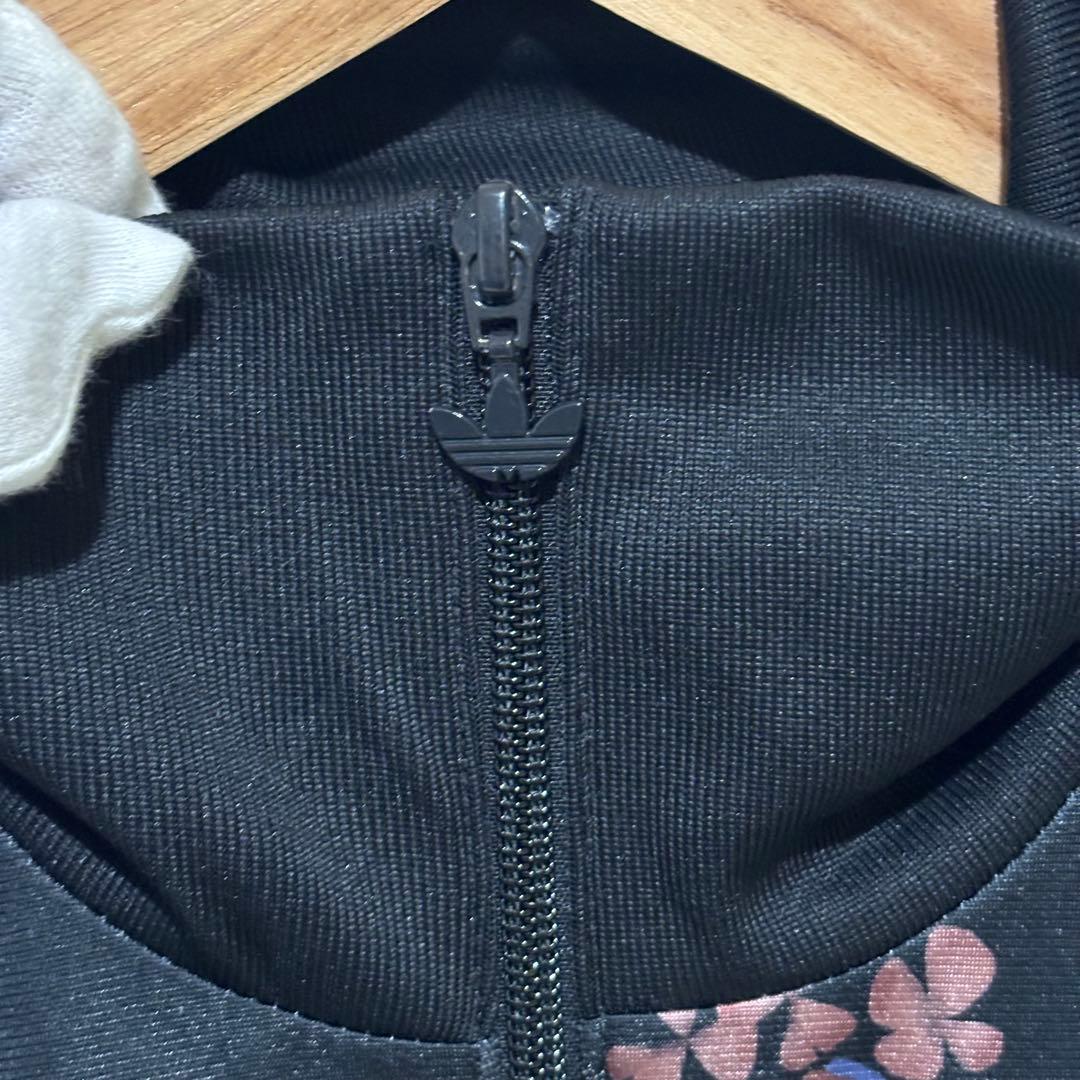 アディダス　トラックジャケット　総柄　花柄　大きめ　2XL