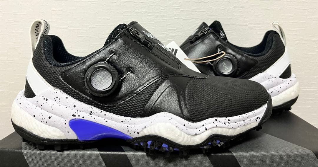 adidas レディースゴルフシューズ 23.5cmブラック IG8749