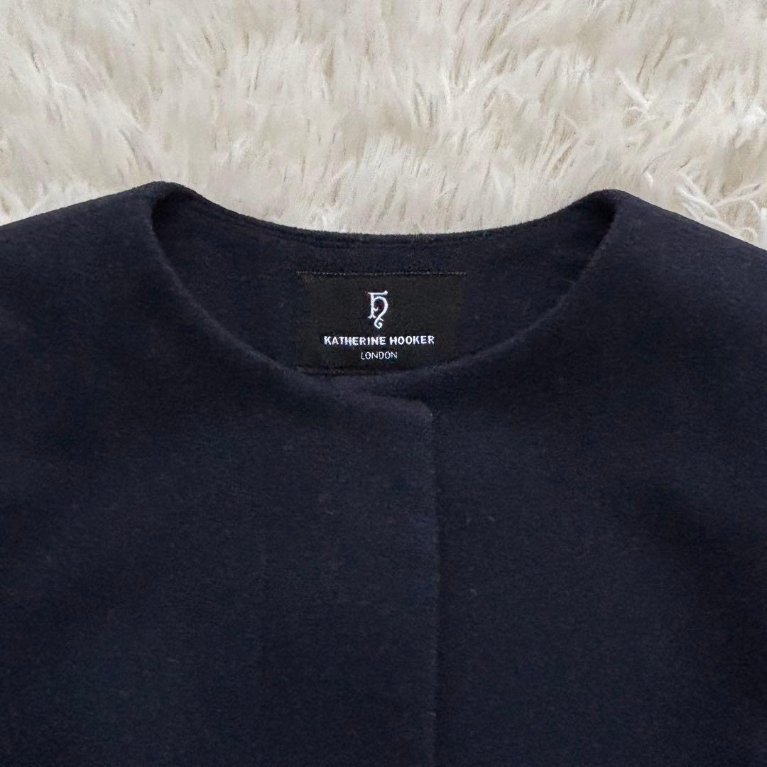 美品✨キャサリン妃愛用ブランド KATHERINE HOOKER カシミヤコート