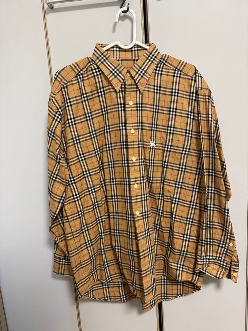 Burberry シャツ　70年代-80年代