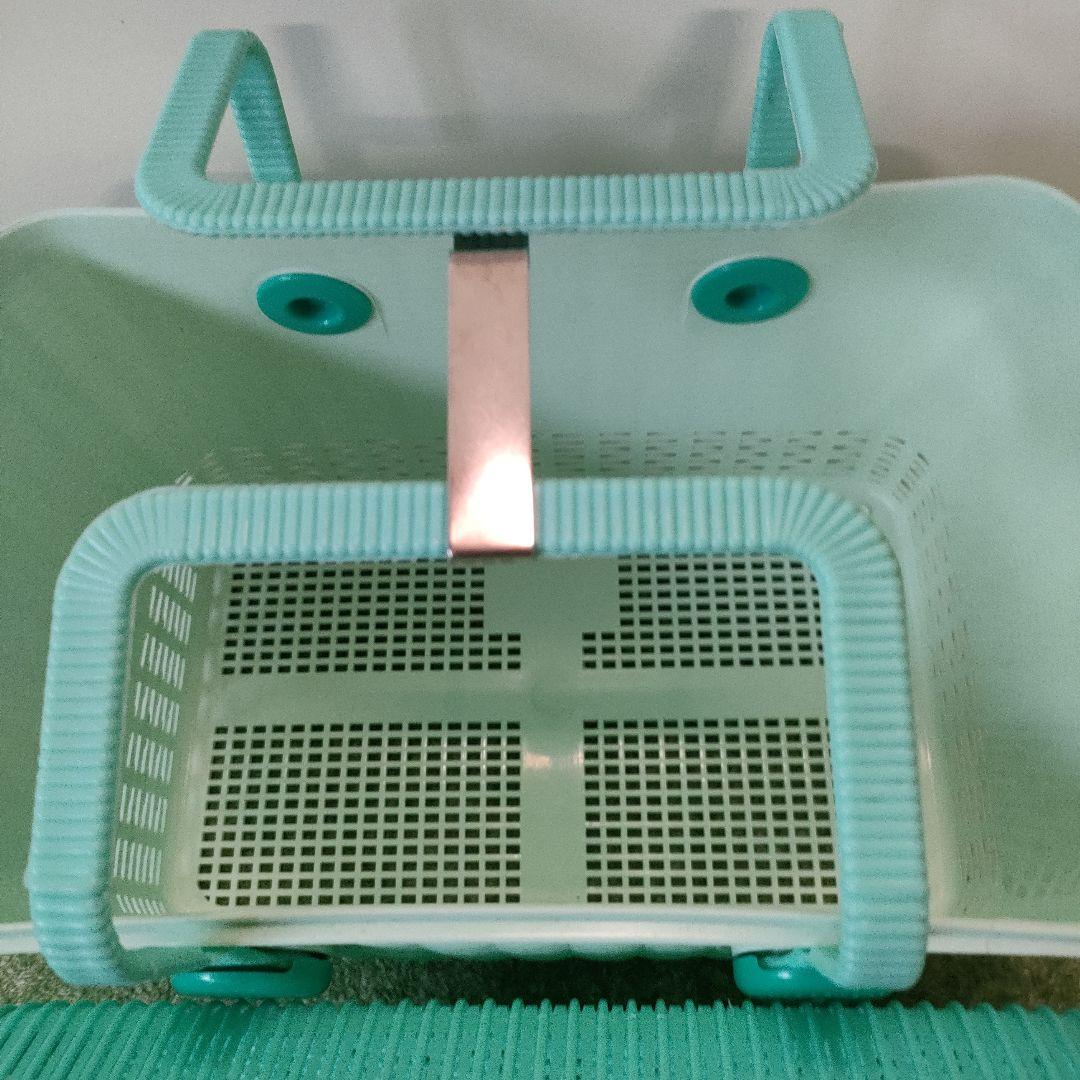 昭和レトロポップ　花柄鍋　ホーローピクニックバスケット　カゴ　まとめてセット