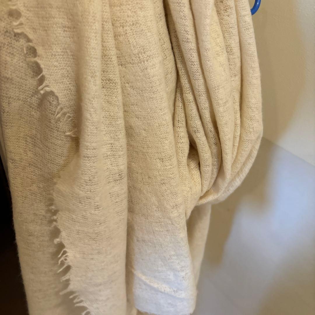 H.P France JANE CARR カシミヤ100%素材ストール