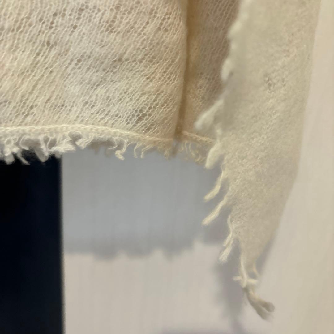 H.P France JANE CARR カシミヤ100%素材ストール