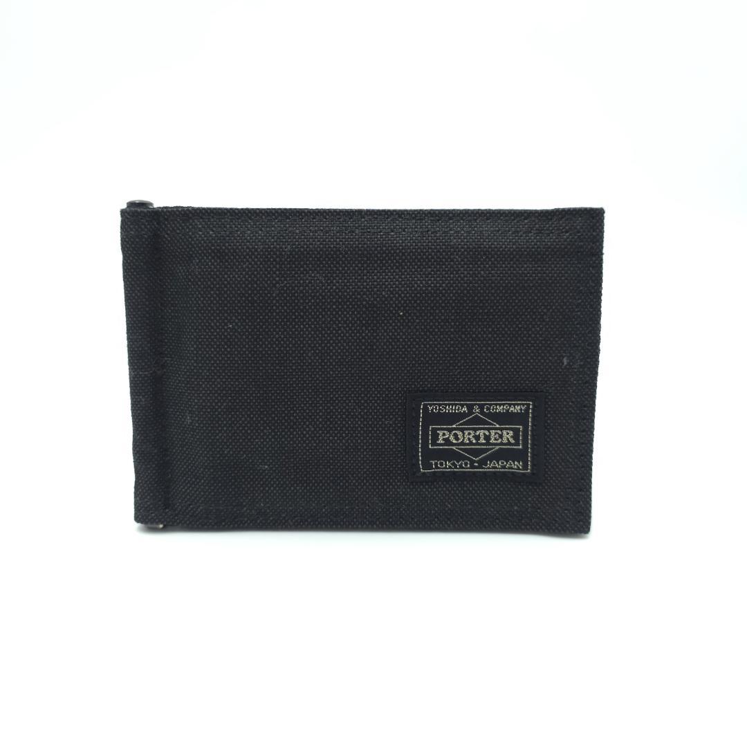 未使用 PORTER ポーター スモーキー 二つ折り財布 マネークリップ メンズ