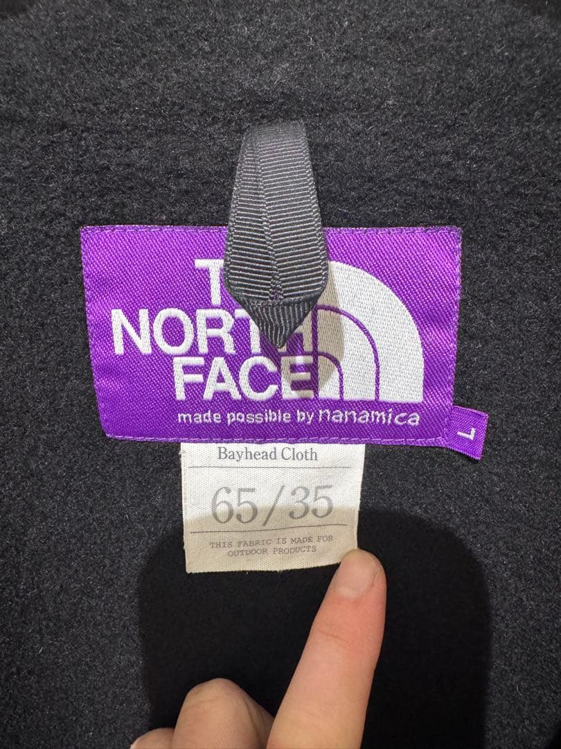 ★美品★ノースフェイス パープルレーベル Duck Field Jacket 黒