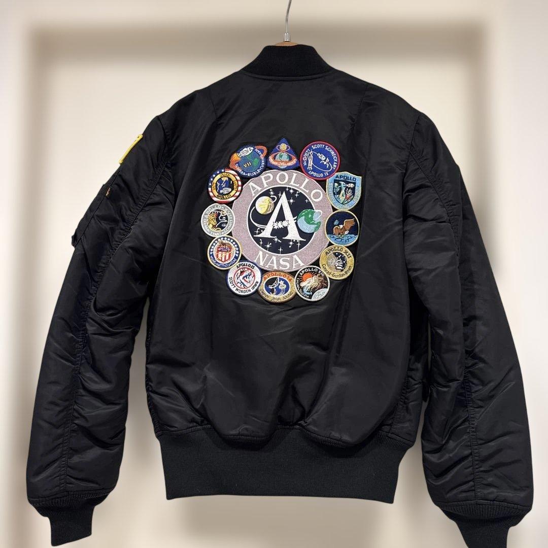 ジャケット・アウター alpha industries MA-1 APOLLO NASA