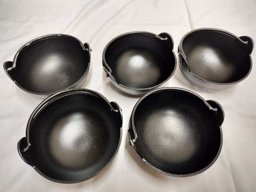 一人鍋　5人分セット　新品コンロ、高級有田焼陶板　 鍋ものセット付き