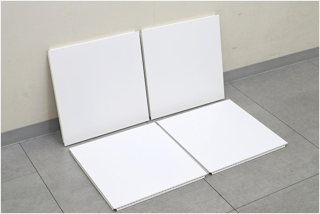 正規品 USM ハラー パネル 4枚 ピュアホワイト 33.5×33.5cm