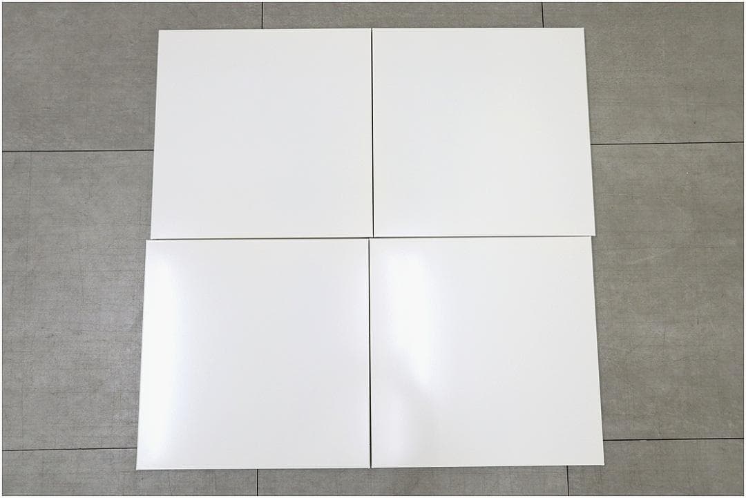 正規品 USM ハラー パネル 4枚 ピュアホワイト 33.5×33.5cm