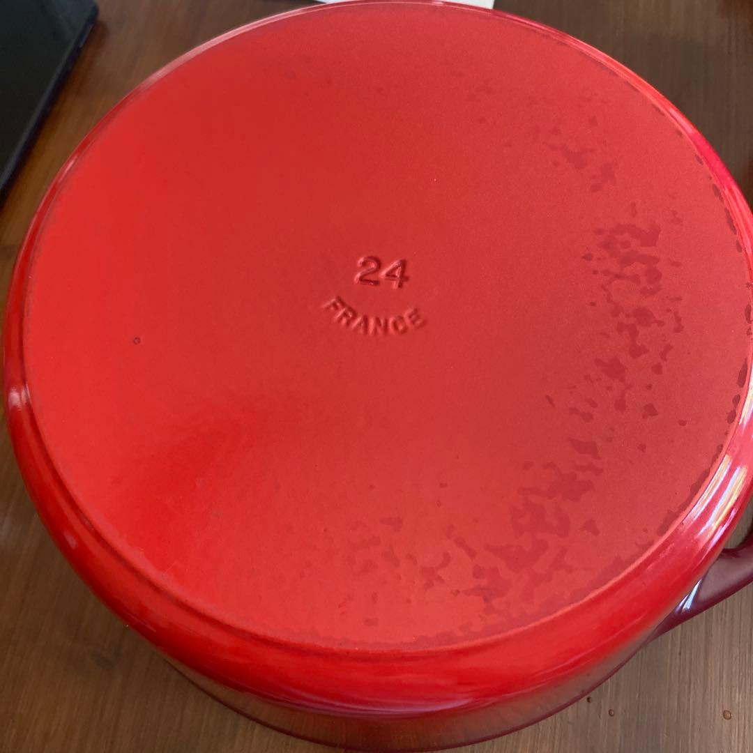 廃盤　ルクルーゼ　DOUFEU デュッフ　24cm 両手鍋