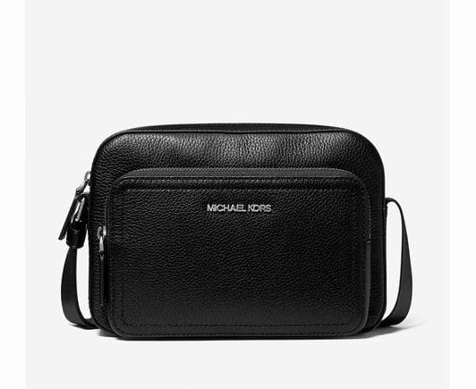 新品 マイケルコース COOPER ペブルレザー ユーティリティー クロスボディ