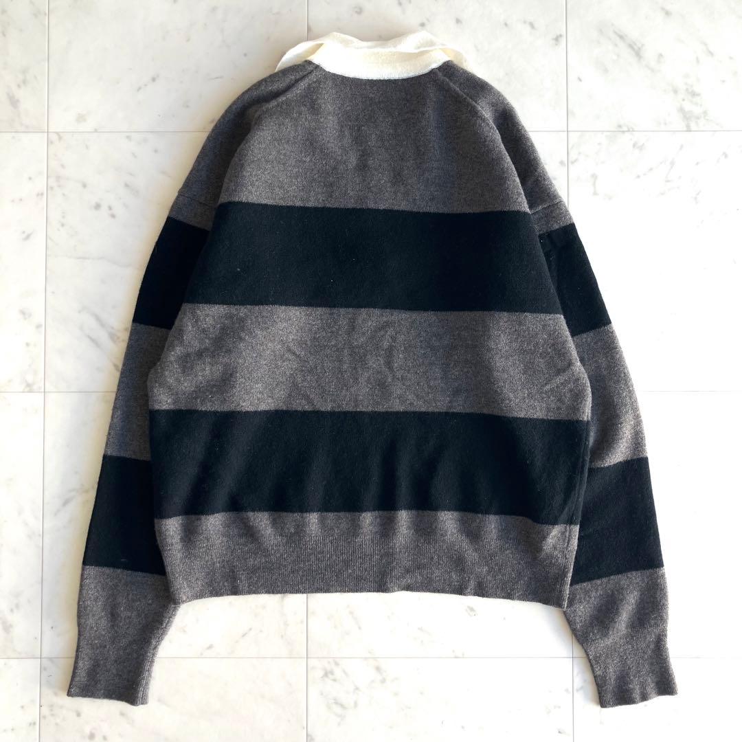 ドゥーズィエムクラス Ivy Style ラグビー ニットプルオーバー