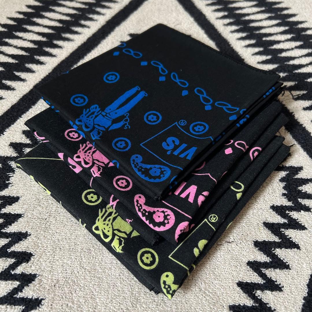 ★ レア 70 80s リーバイス USA製 バンダナ ブラック 黒ピン デッド