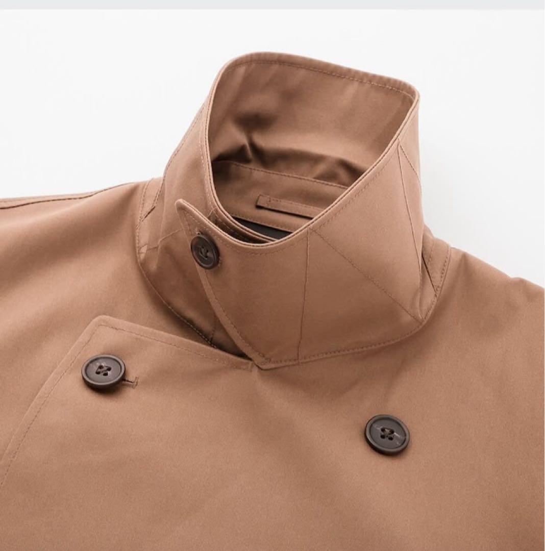 最終【新品/未使用】ユニクロU ブロックテックトレンチコート (オーバーサイズ)