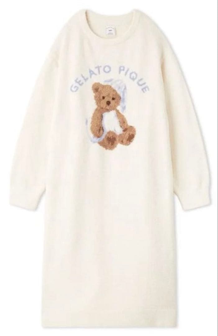 新品ジェラピケgelato pique GOOD NIGHT BEARワンピース