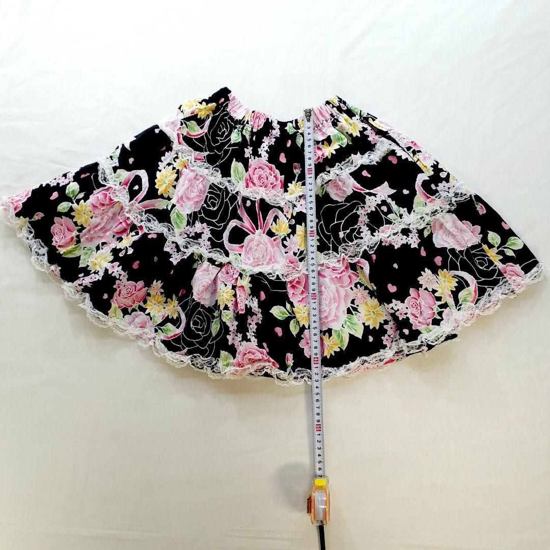 浴衣ドレス　160　花　薔薇　ギャル系　姫系　レース　量産　Y2K