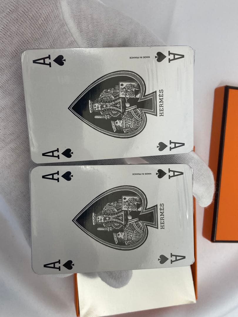 未開封　エルメス　トランプ　馬柄
