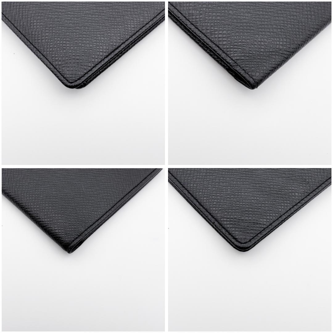 【超美品】 ルイヴィトン タイガ ポルト バルール カルト クレディ ブラック