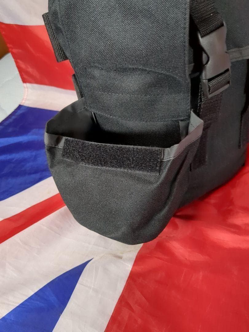 ガスマスク用タクティカルバッグ ブラック 新品