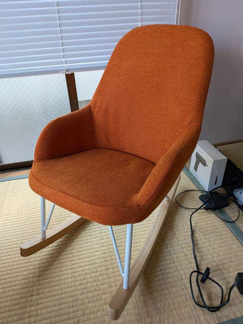 DULTON ダルトン ロッキングチェア アラゴンオレンジ