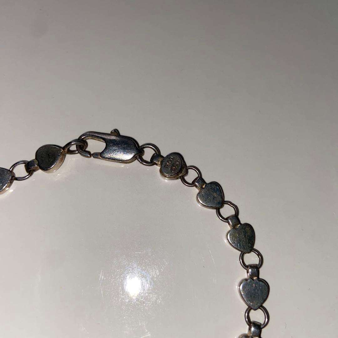 オールド ティファニー パフハート 925 ヴィンテージ ブレスレット