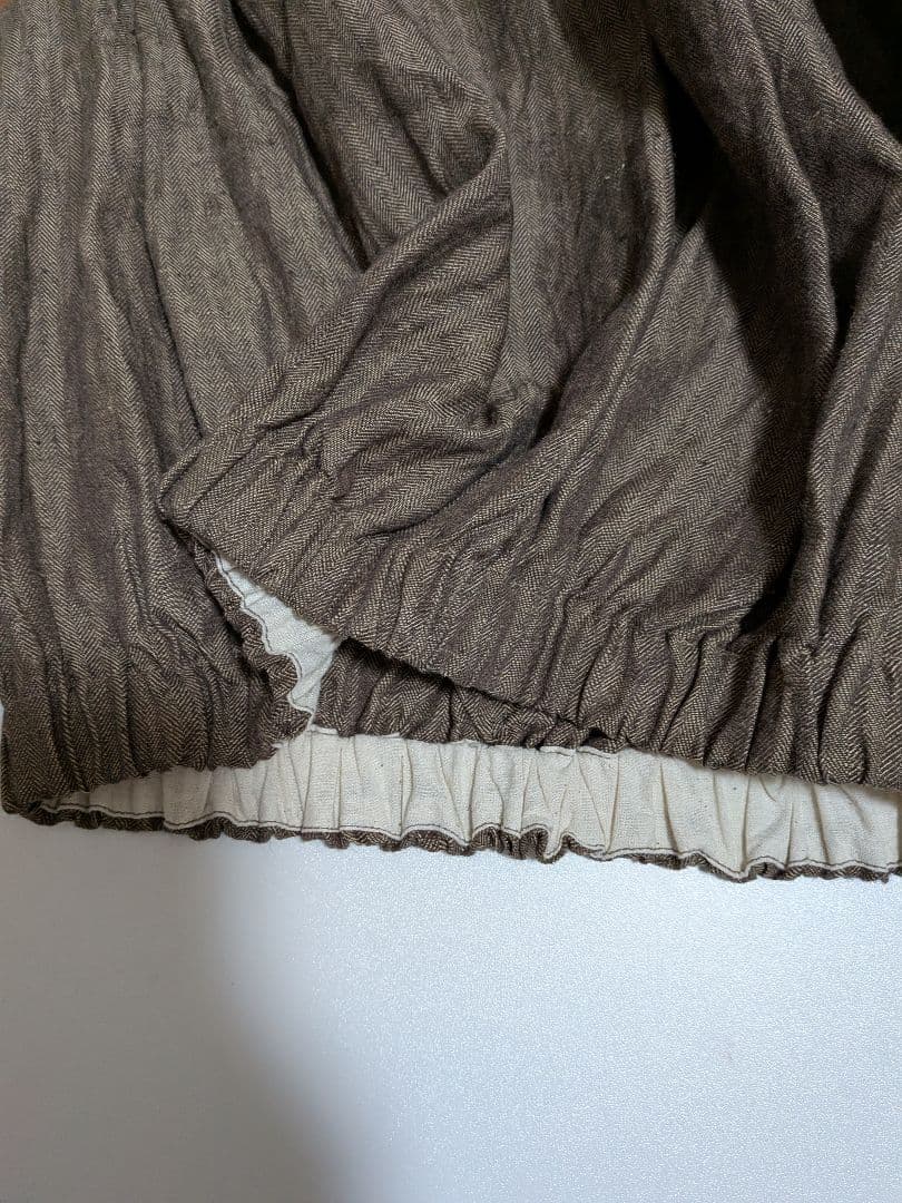 45R45rpm　インドリネンツイルブルマパンツ