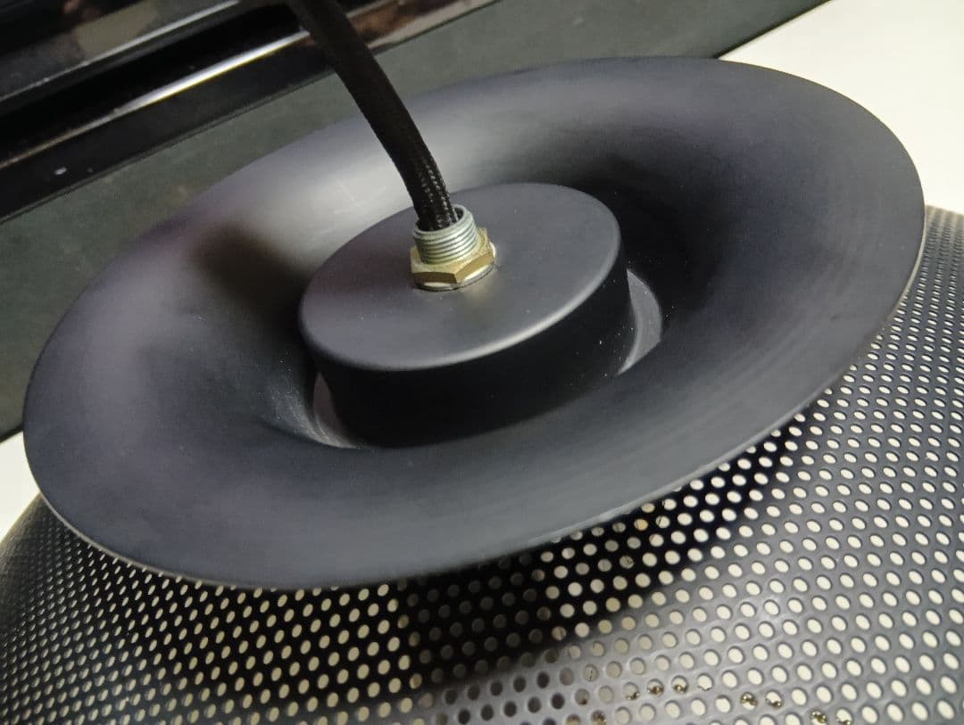 レア　廃盤　1980's　スペースエイジ　ポストモダン　パンチングメタル　ライト