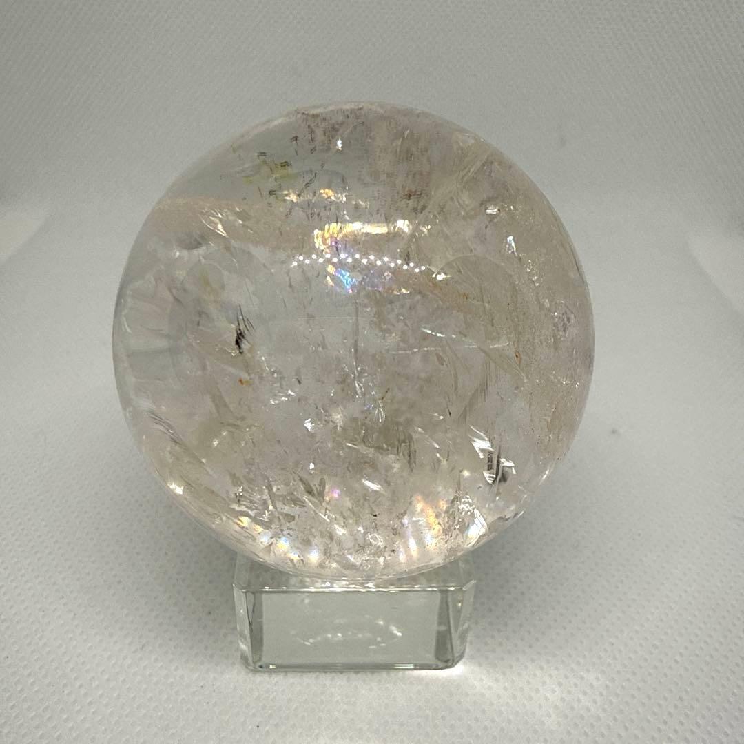 天然石　ピンクアゼツライト　スフィア　【ランダム台座セット】