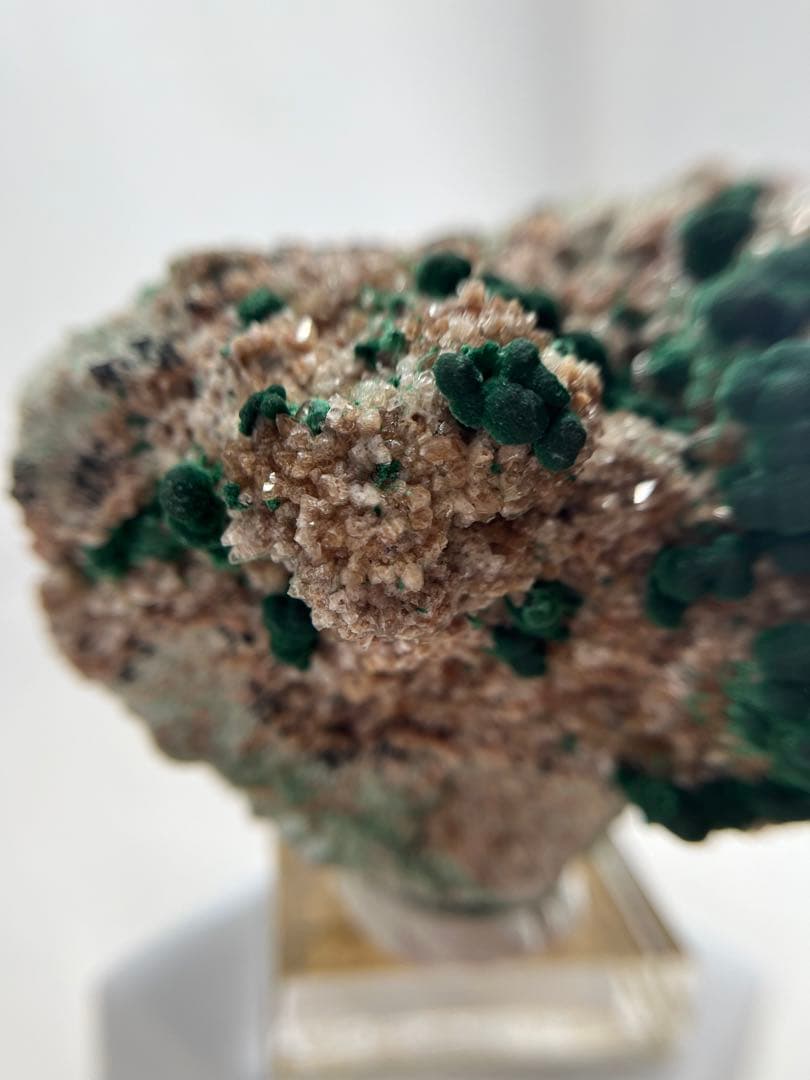 【鉱物商店】丸のマラカイト（孔雀石）  原石　天然石