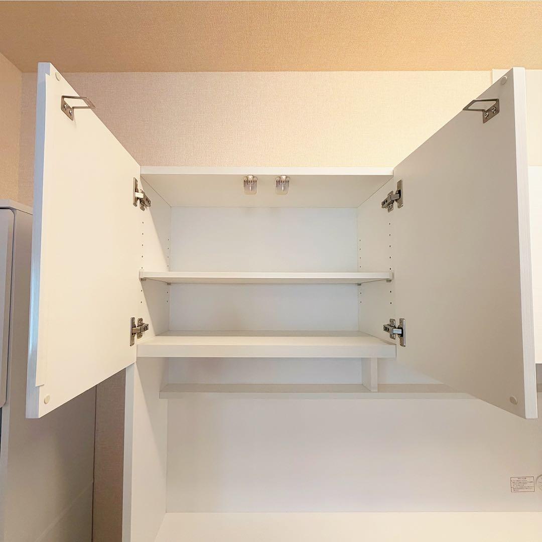 NITORI ニトリ　白　ホワイトキッチン収納キャビネット