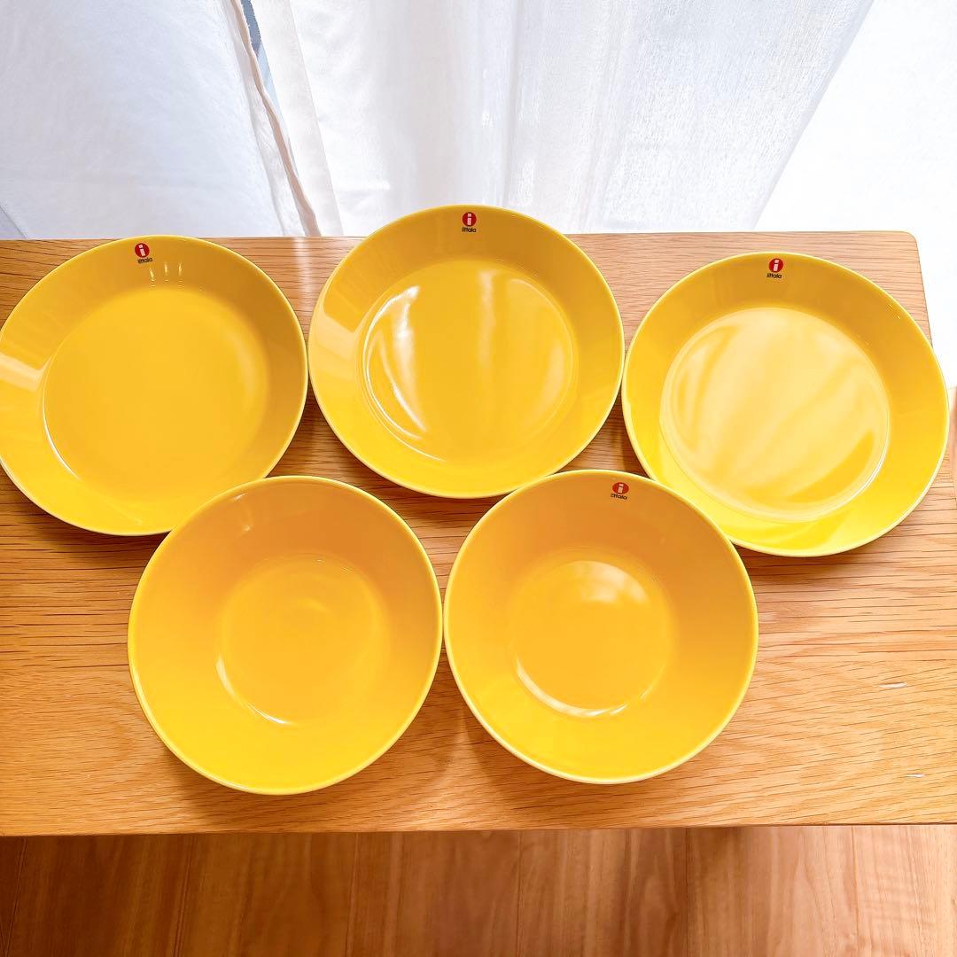 ハニー5枚　イッタラティーマ　ボウルプレート