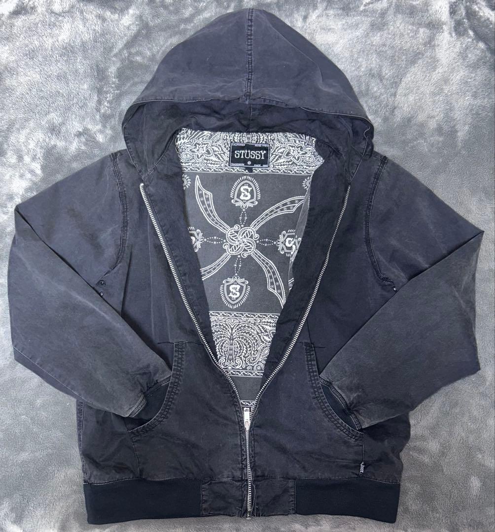 old stussy 00s アクティブジャケット　パーカー　ステューシー