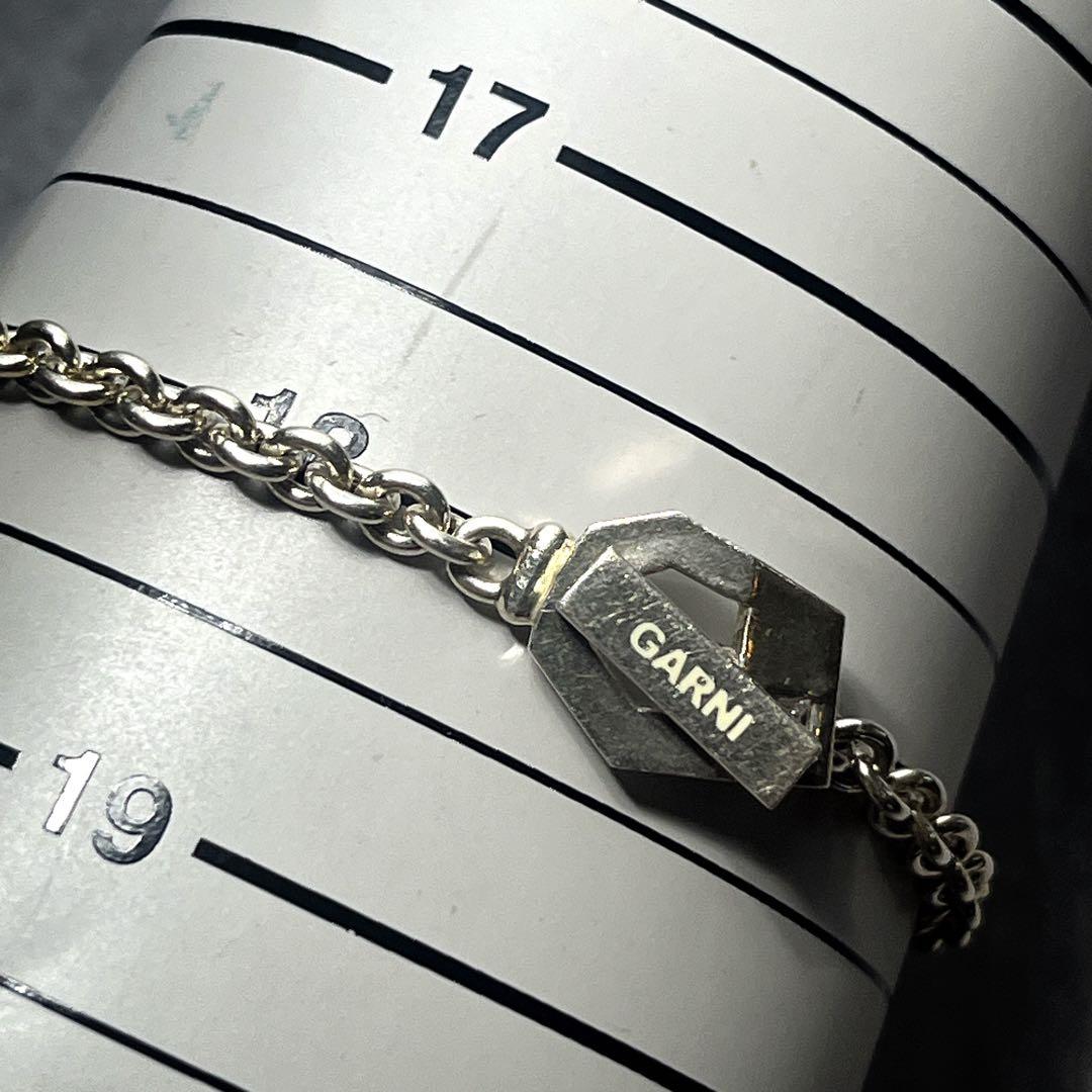 廃盤品　GARNI Crockery bracelet silver925