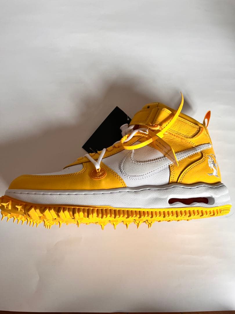 靴 Nike Air Force 1 Mid SP LTHR Off-White