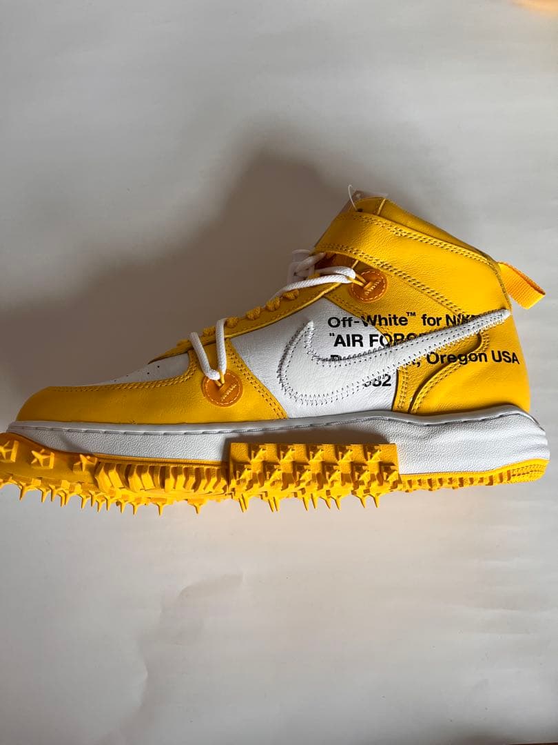 靴 Nike Air Force 1 Mid SP LTHR Off-White