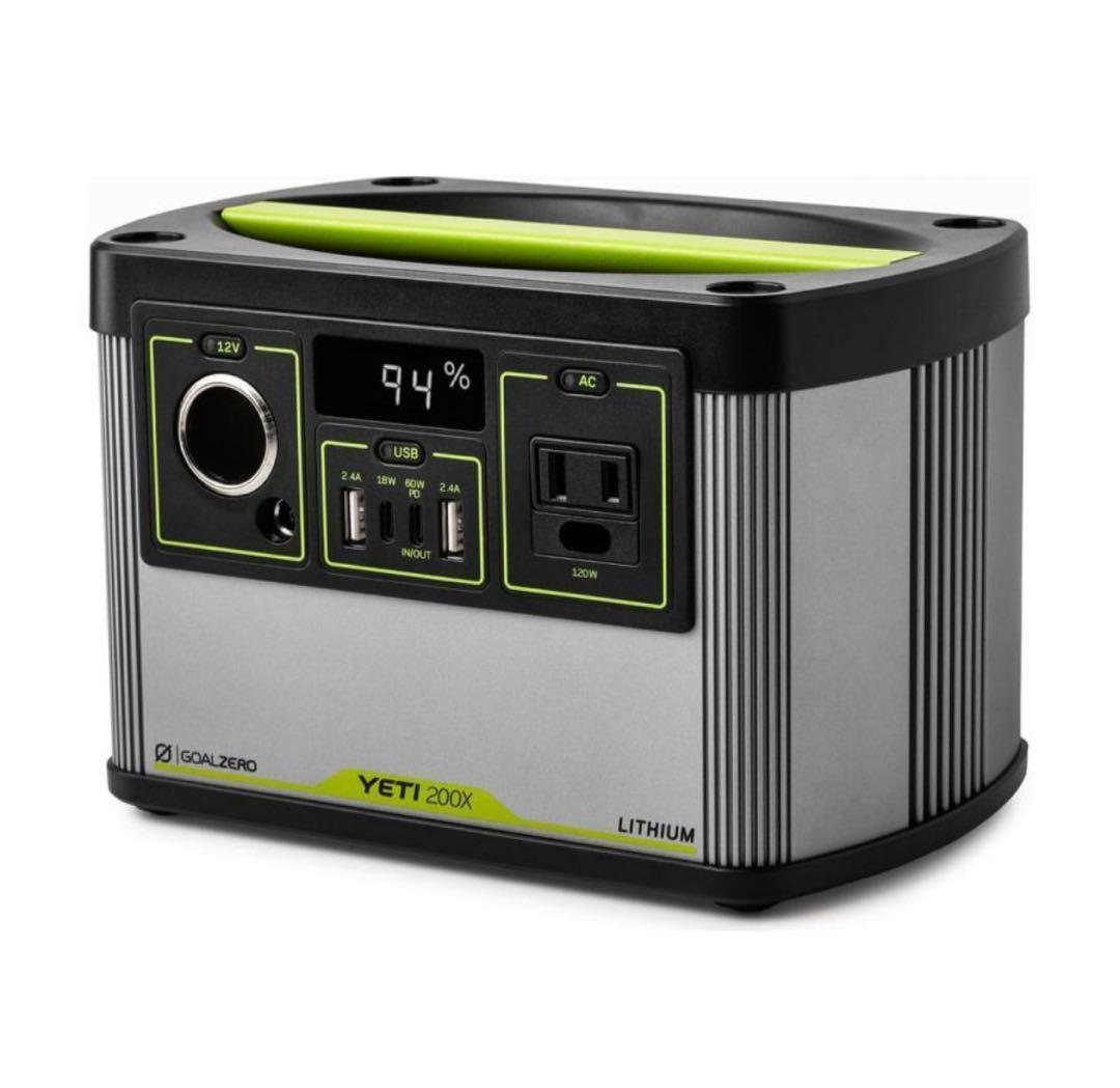 ポータブル電源Yeti200X PowerStation GOALZERO