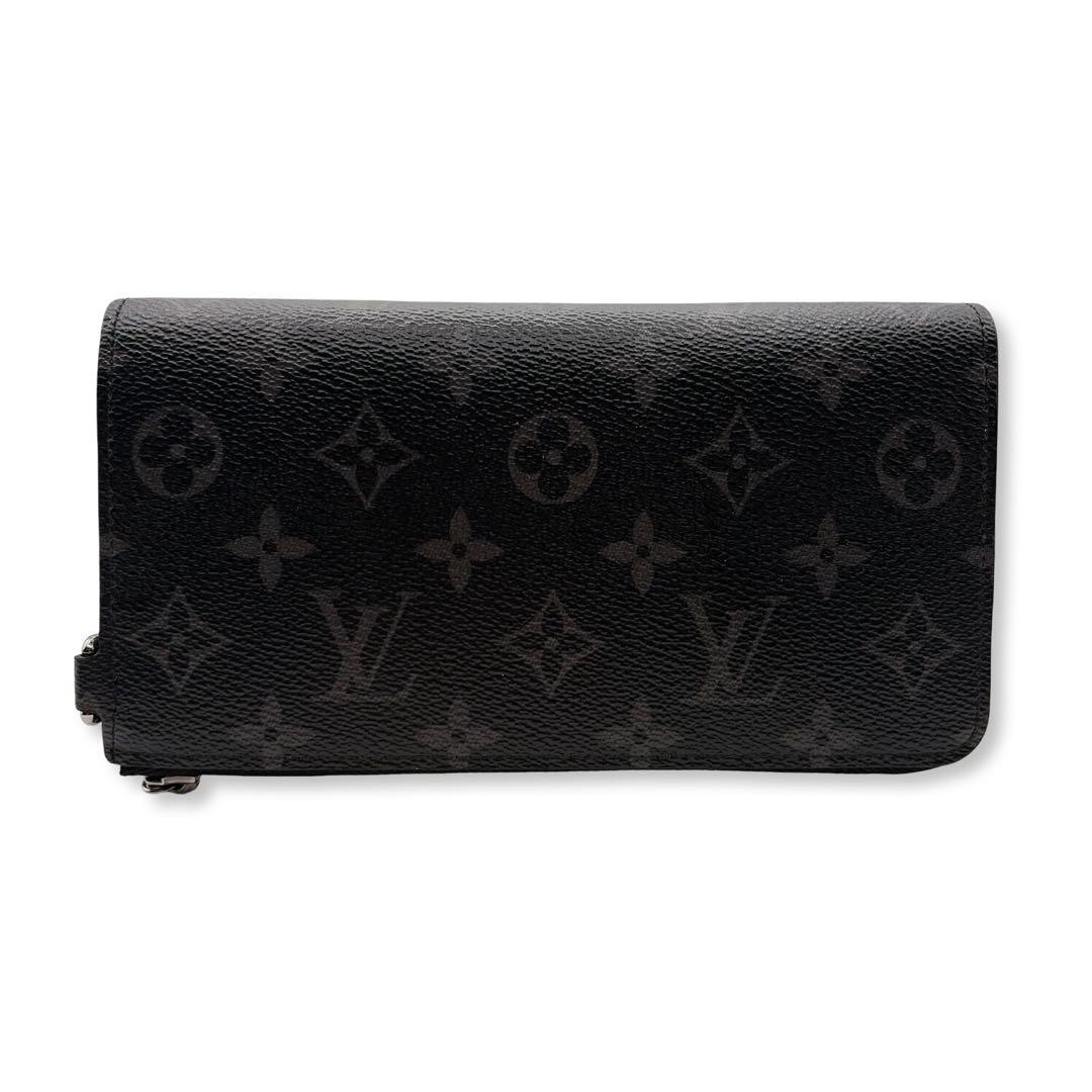 ルイヴィトン M80994 モノグラムエクリプス ジッピードラゴンヌ 長財布