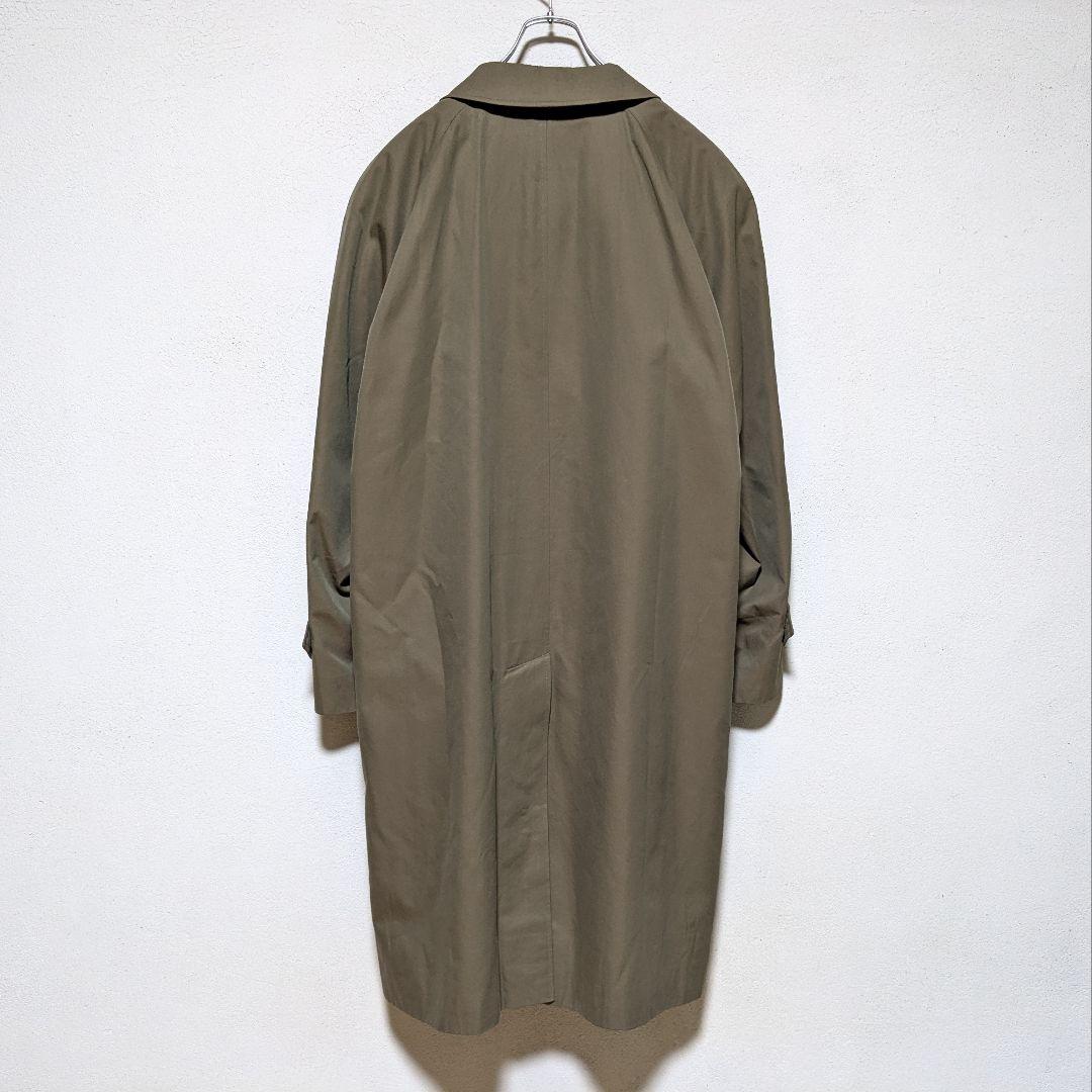 美品 英国製 90s バーバリー ステンカラーコート メンズ 丸善 C96C
