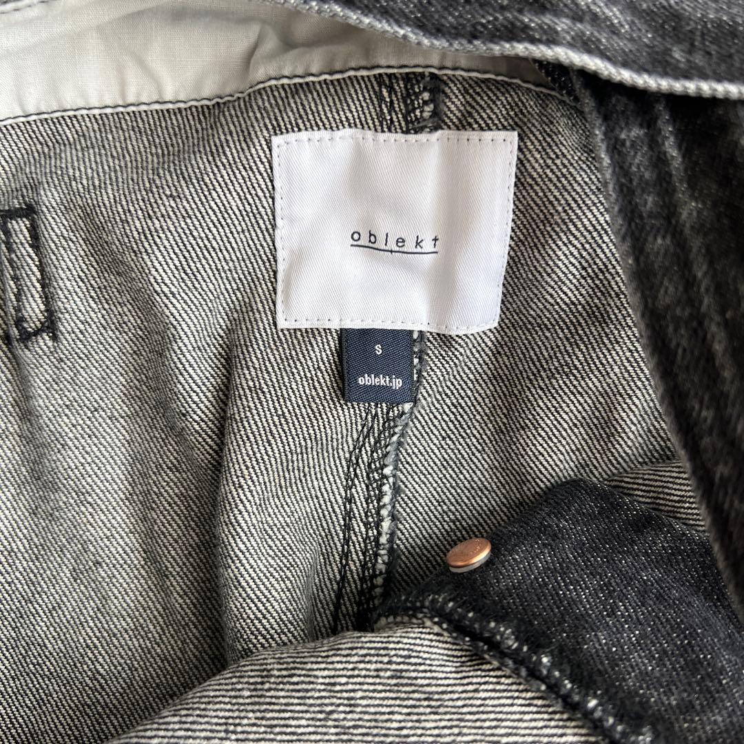 Oblekt 高山都 オーバーオール デニムサロペット Sサイズ