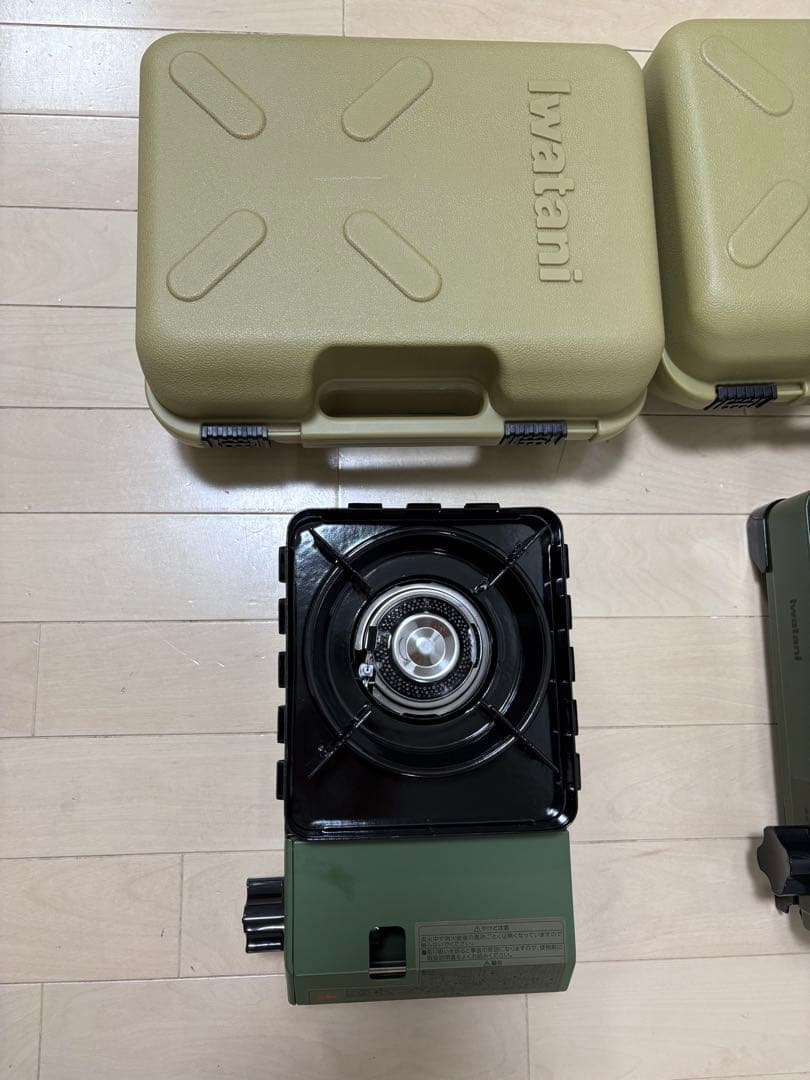 未使用 iwatani タフまる Jr. アウトドアコンロ 2台セット