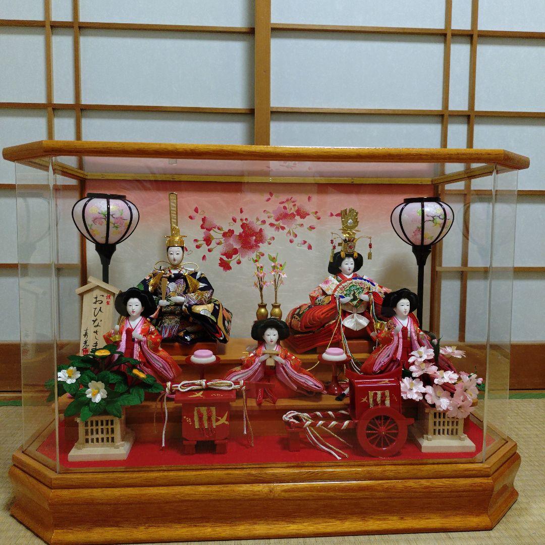 雛人形セット アクリルケース入り