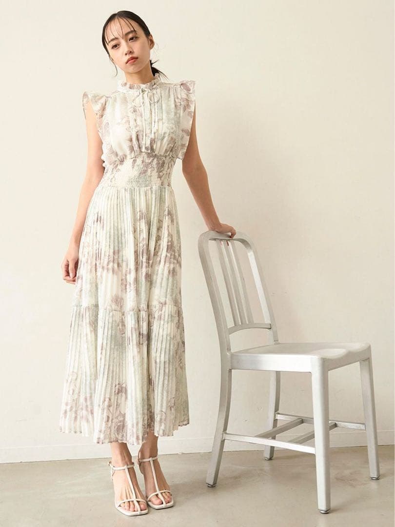 SNIDEL Sustainable20周年プリントワンピース