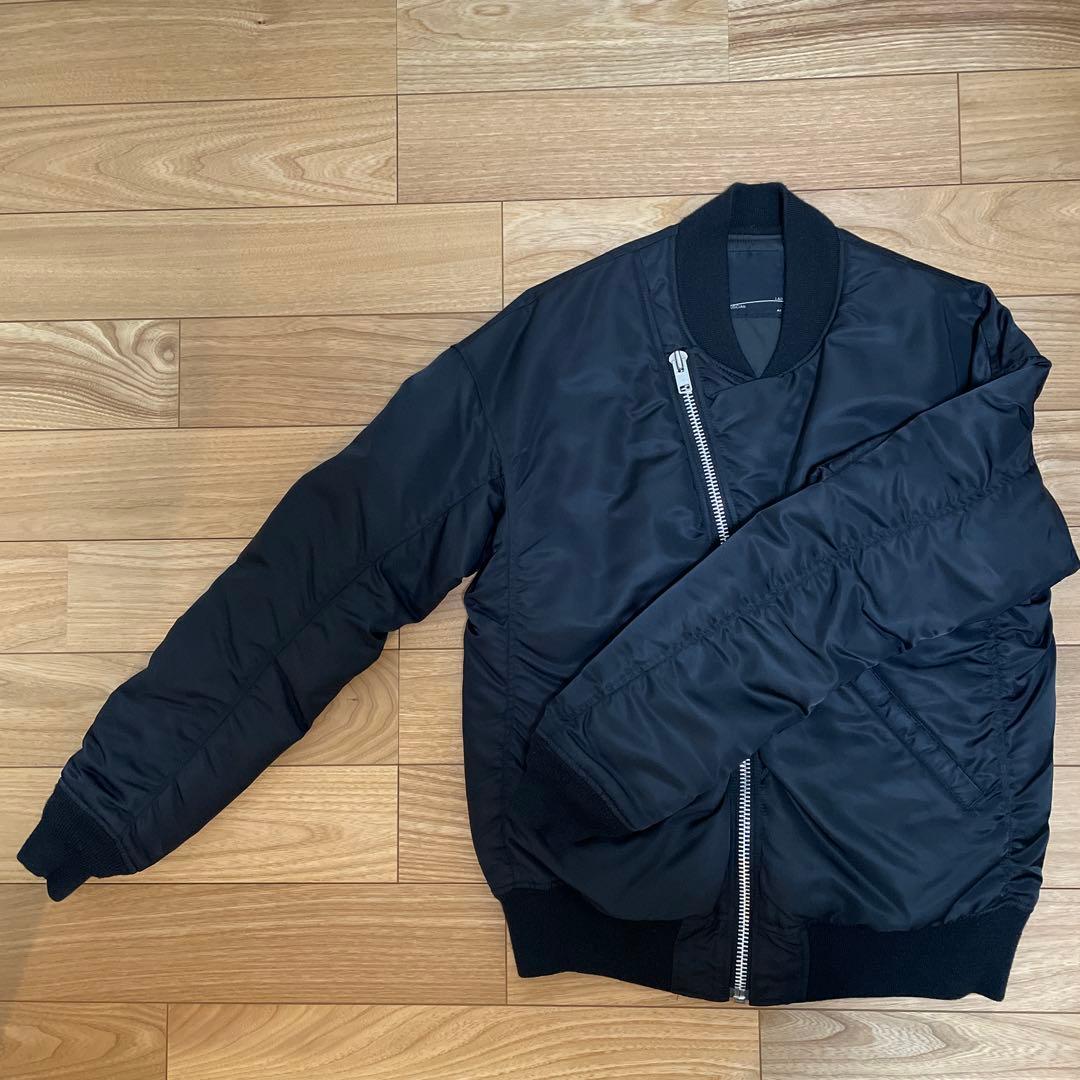 LAD MUSICIAN MA-1 フライトジャケットブラック