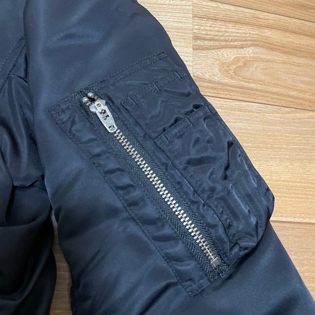 LAD MUSICIAN MA-1 フライトジャケットブラック