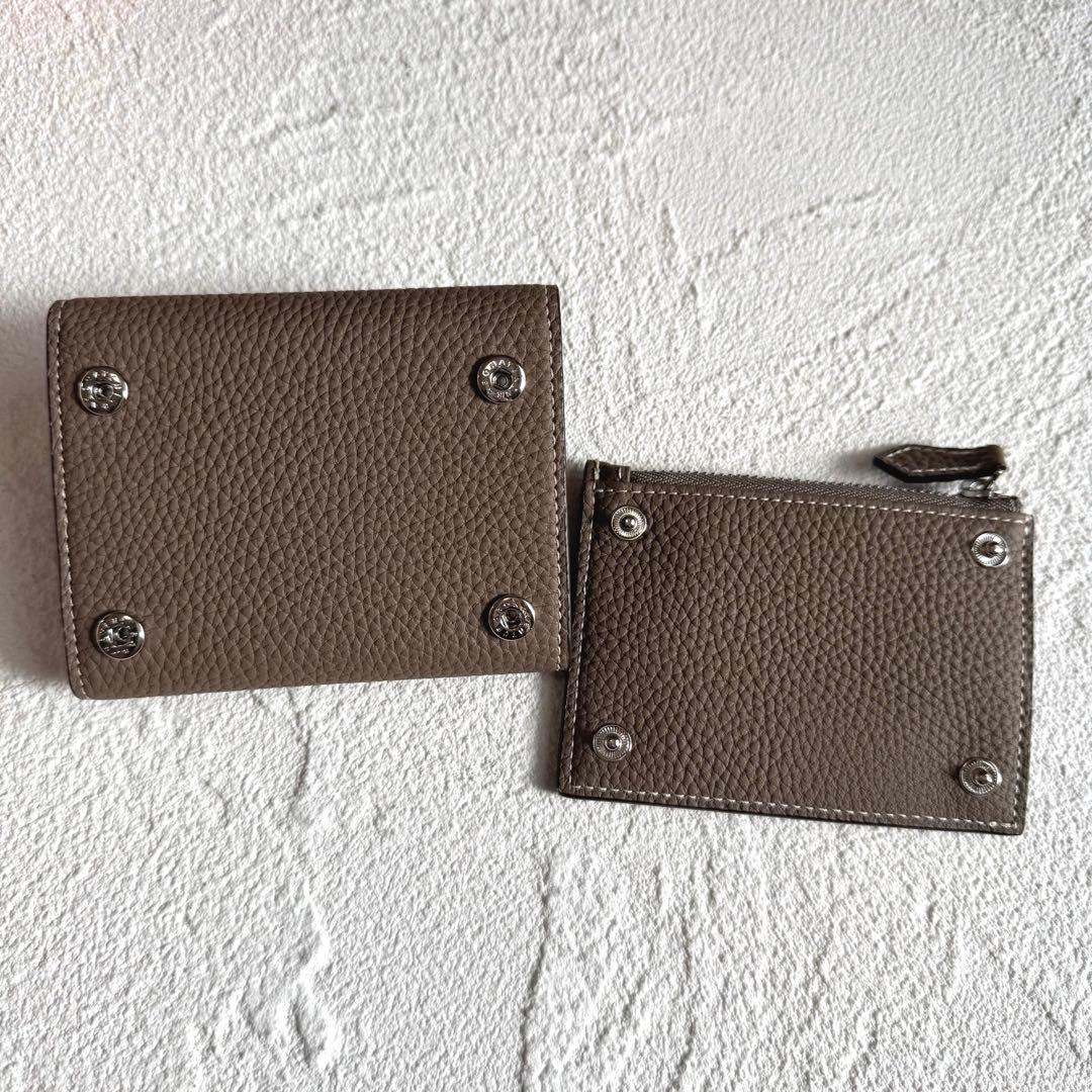 新品未使用 ボナベンチュラ ベアトリーチェ トリフォールド 財布 エトープ