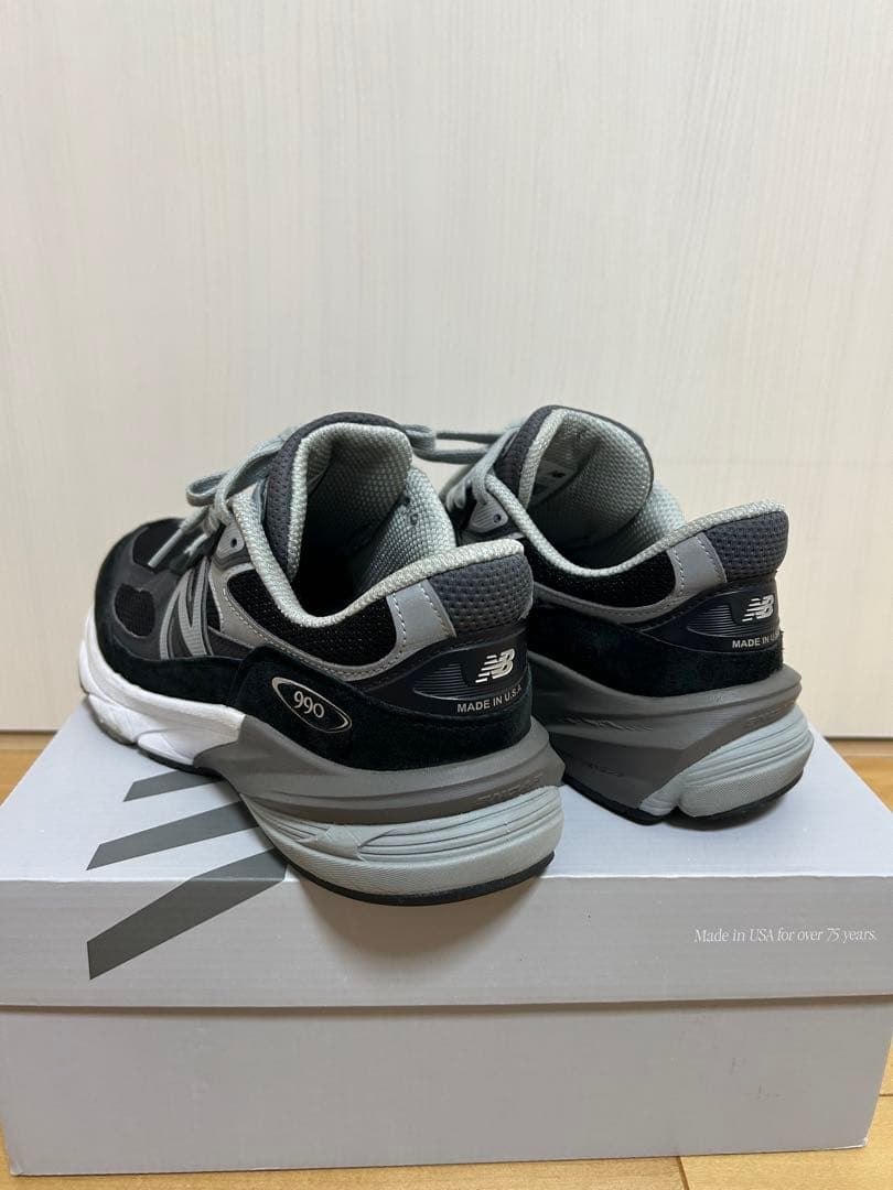 new balance 990V6　M990BK6 27cm